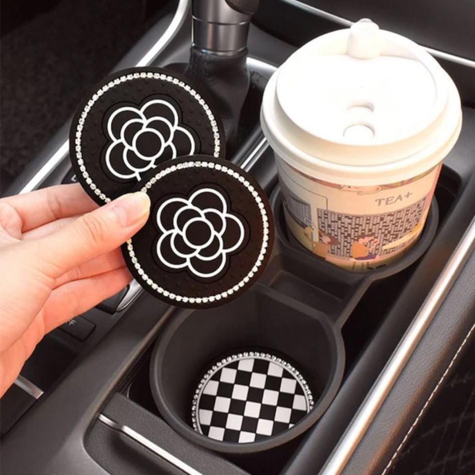 Chanel inspired rubber coasters for a car

#LTKHoliday #LTKGiftGuide #LTKhome