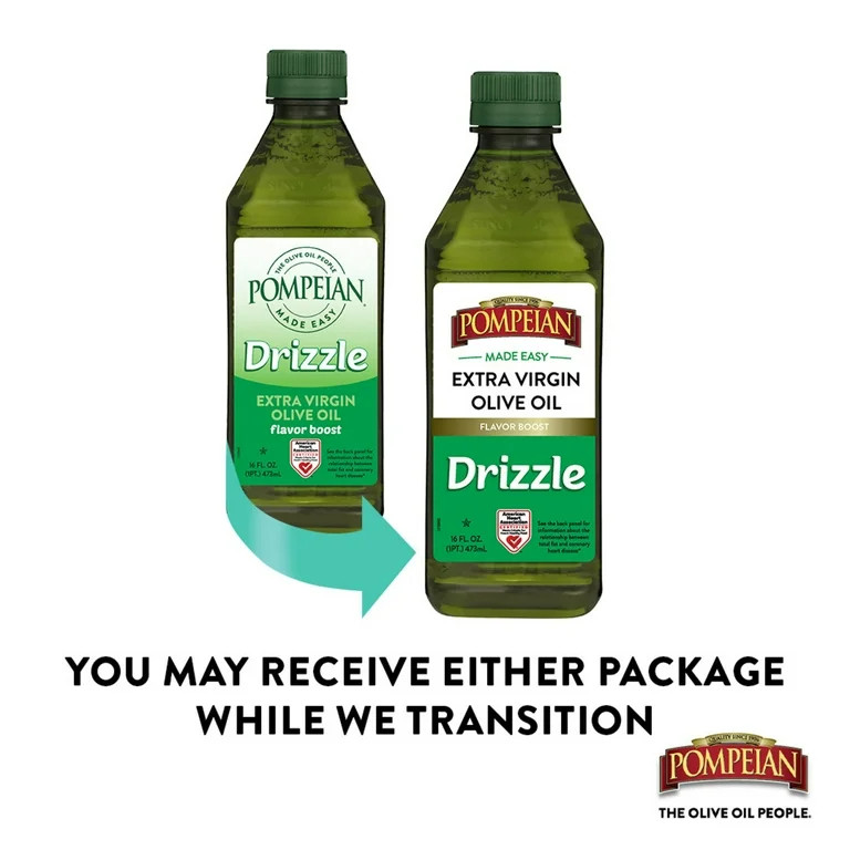 Pompeian Made Easy Drizzle Extra Virgin Olive Oil - 16 fl oz | Walmart (US)