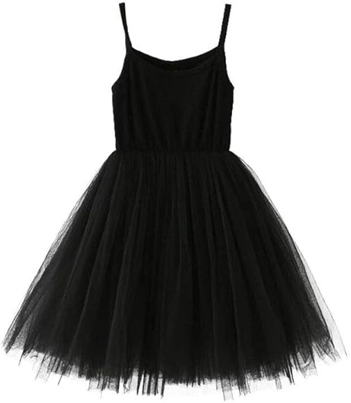 SOBOWO Toddler Baby Girls Tutu Dress Sleeveless Infant Tulle Princess Party Photoshoot Dresses 12M-5 | Amazon (US)