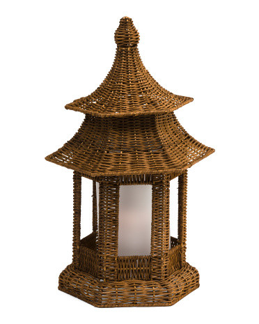 10x17.5in Cordless Rechargeable Lantern | TJ Maxx