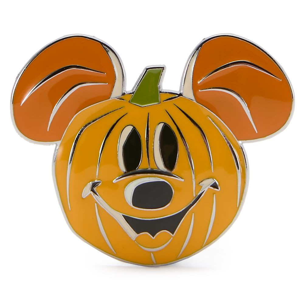 Mickey Mouse Jack-o'-Lantern Halloween Pin | Disney Store