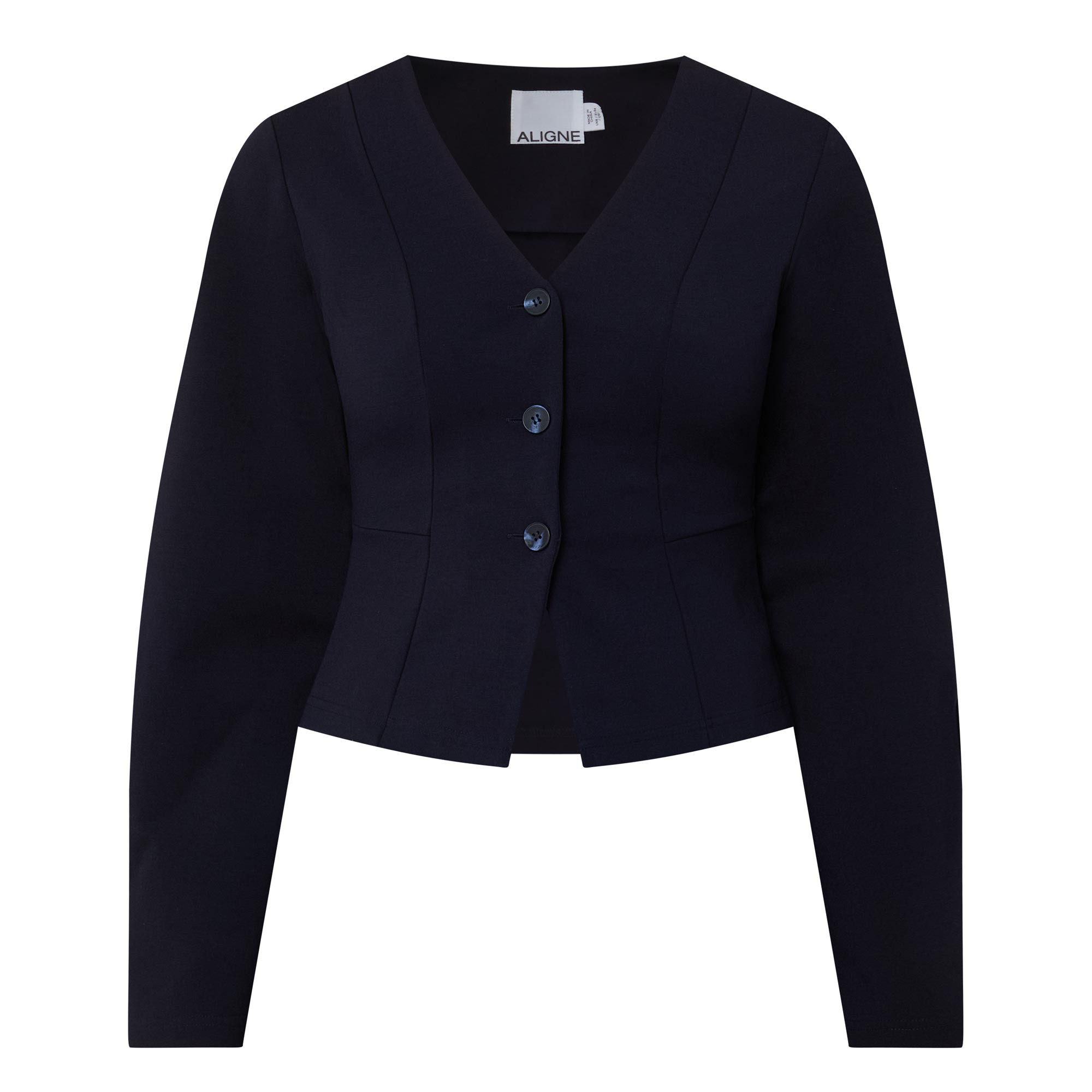 ALIGNE Doyer Ponte Top - Navy | Brown Thomas (IE)