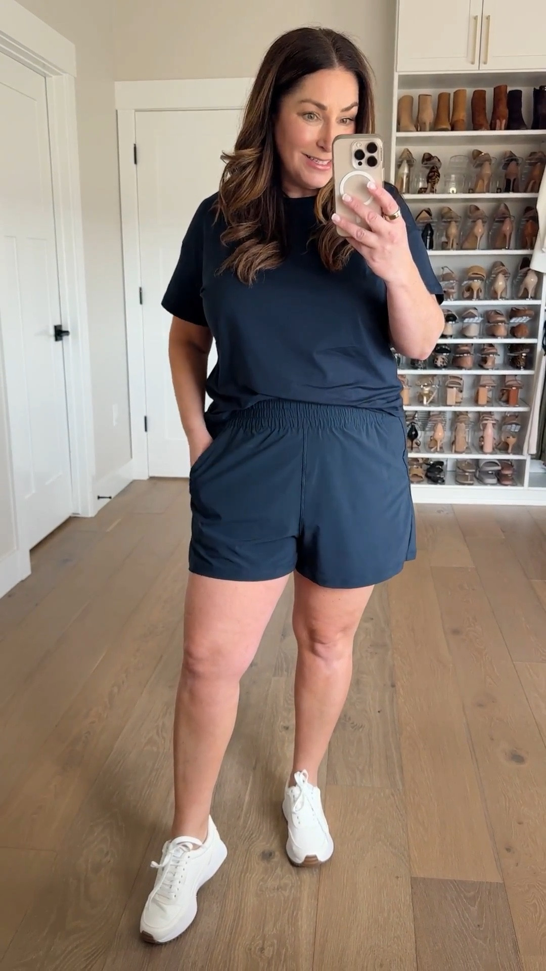 Amazon Athletic Outfits
-Dress size up XL
-Tee tts, L 
-Shorts size up, XL

#LTKActive #LTKMidsize #LTKWatchNow