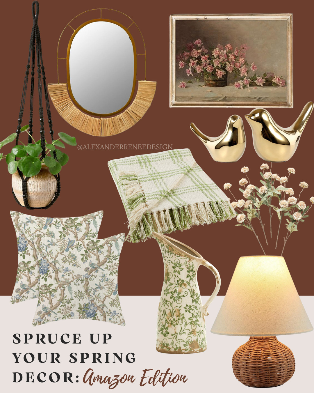 Fresh little updates that make a space feel ready for spring 🌿 These Amazon finds are perfect for giving your home a seasonal refresh.

#SpringDecor #AmazonHome #LTKHome #AmazonFinds #HomeDecorInspo #SpringHome #CozyHome #NeutralDecor #DecorFinds #HomeRefresh #InteriorInspo #SeasonalDecor #AmazonDecor #HomeStyling #LTKFinds 

 #LTKSpringSale #LTKSeasonal #LTKHome