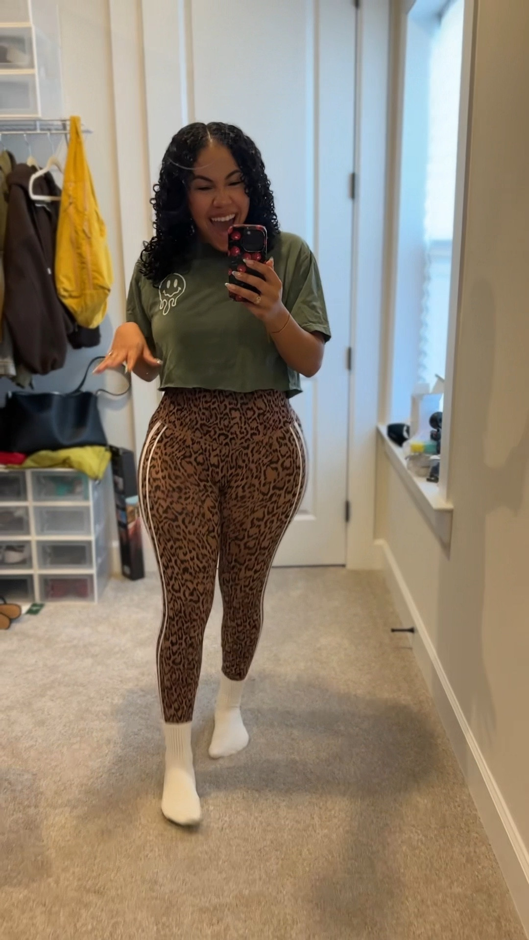 Leopard print leggings are officially my personality right now 🐆✨ These high waisted tummy control leggings are the perfect mix of flattering and functional. The waist-snatching compression gives that smooth, cinched look while still being comfortable enough for everyday wear.

I’m obsessed with the white racer stripe detail down the sides—it adds that sporty, elevated vibe that makes these feel like more than just basic workout leggings. Perfect for athleisure outfits, Pilates, running errands, or just looking put together with minimal effort.

These are stretchy, sculpting, and hug in all the right places without feeling too tight. If you’ve been looking for leopard print activewear, flattering leggings for curvy bodies, or a standout athleisure set—these are it from Halara.

#leopardprintleggings #tummycontrolleggings #halara #athleisureoutfit #highwaistedleggings #flatteringleggings #momstyle #ltkstyle #ltkfitness #casualoutfits


#LTKActive #LTKfitnessgoals #LTKootd
