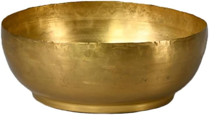 Serene Spaces Living Lightweight Antique Brass Decorative Bowl - Elegant Potpourri Catchall for D... | Amazon (US)
