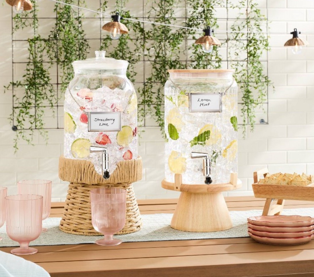 Drink dispenser with stand. Modern wood base or traditional woven base



#LTKFindsUnder50 #LTKHome #LTKSeasonal