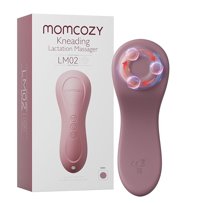 Momcozy Rolling Lactation Massager with Heat, 3-in-1 Real-Like Massage for Relieve Clogged Ducts,... | Amazon (US)