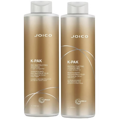 Joico K-Pak ORIGINAL Daily Reconstructing Shampoo & Conditioner (33.8 oz LITER XXL Professional) DUO SET To Repair Damaged Hair Kit. | Target