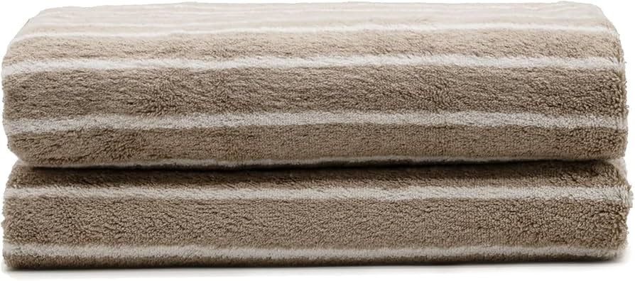 Italic Ultraplush 100% Australian Cotton Towels - Set of 2 Luxury Bath Towels, Quick Dry Plush an... | Amazon (US)