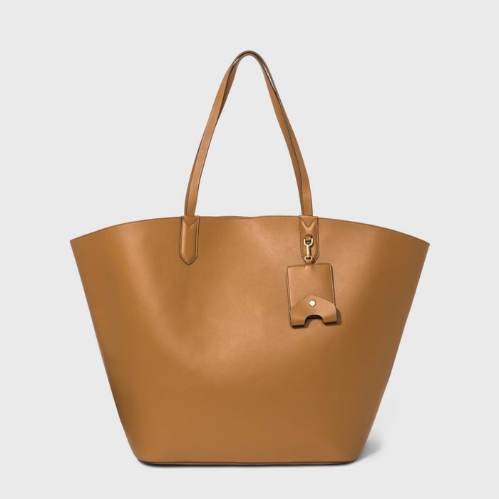 Oversized Fan Tote Handbag - A New Day™ | Target