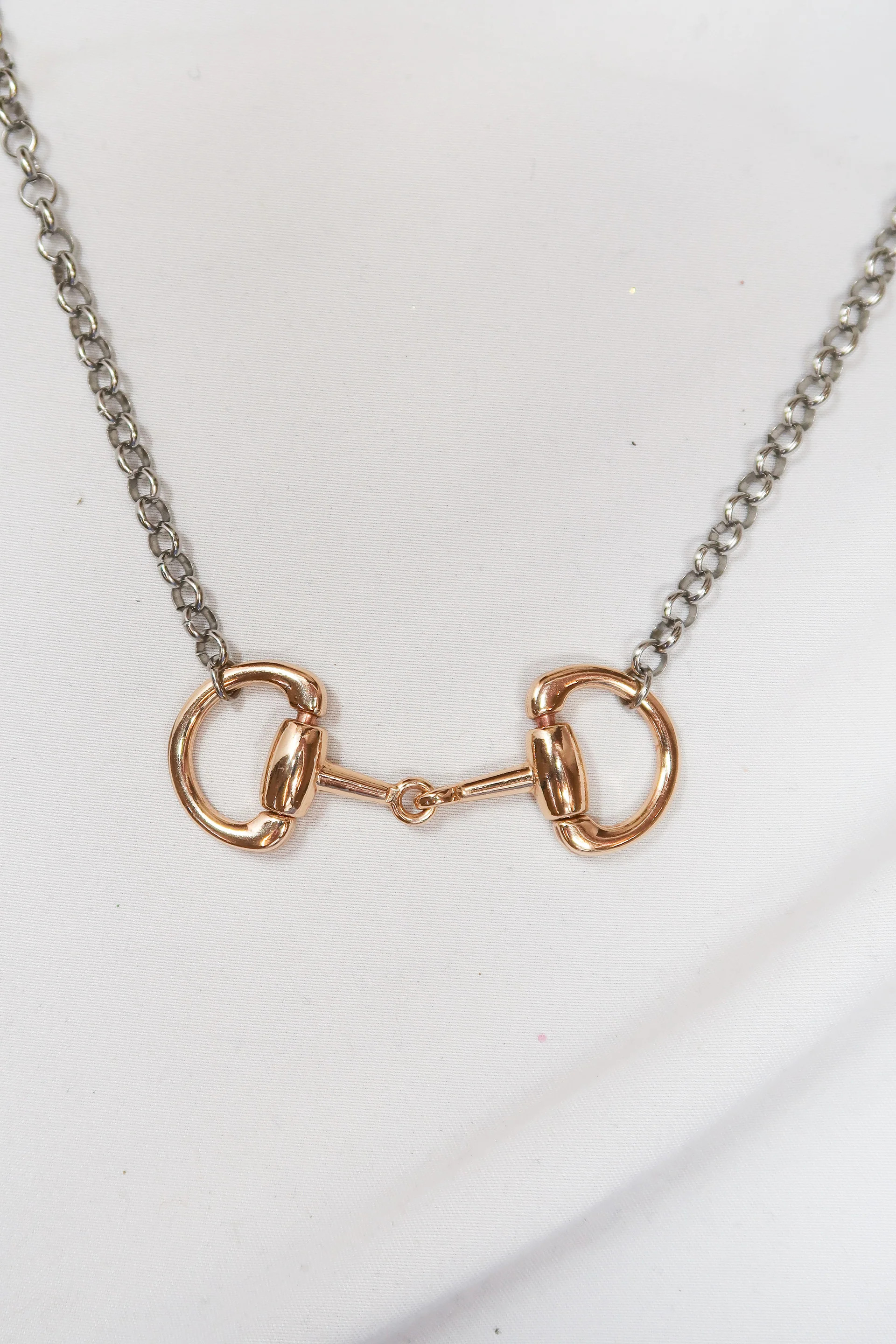 Destined Horse Bit 316L Stainless Steel Necklace | KC Chic Designs
