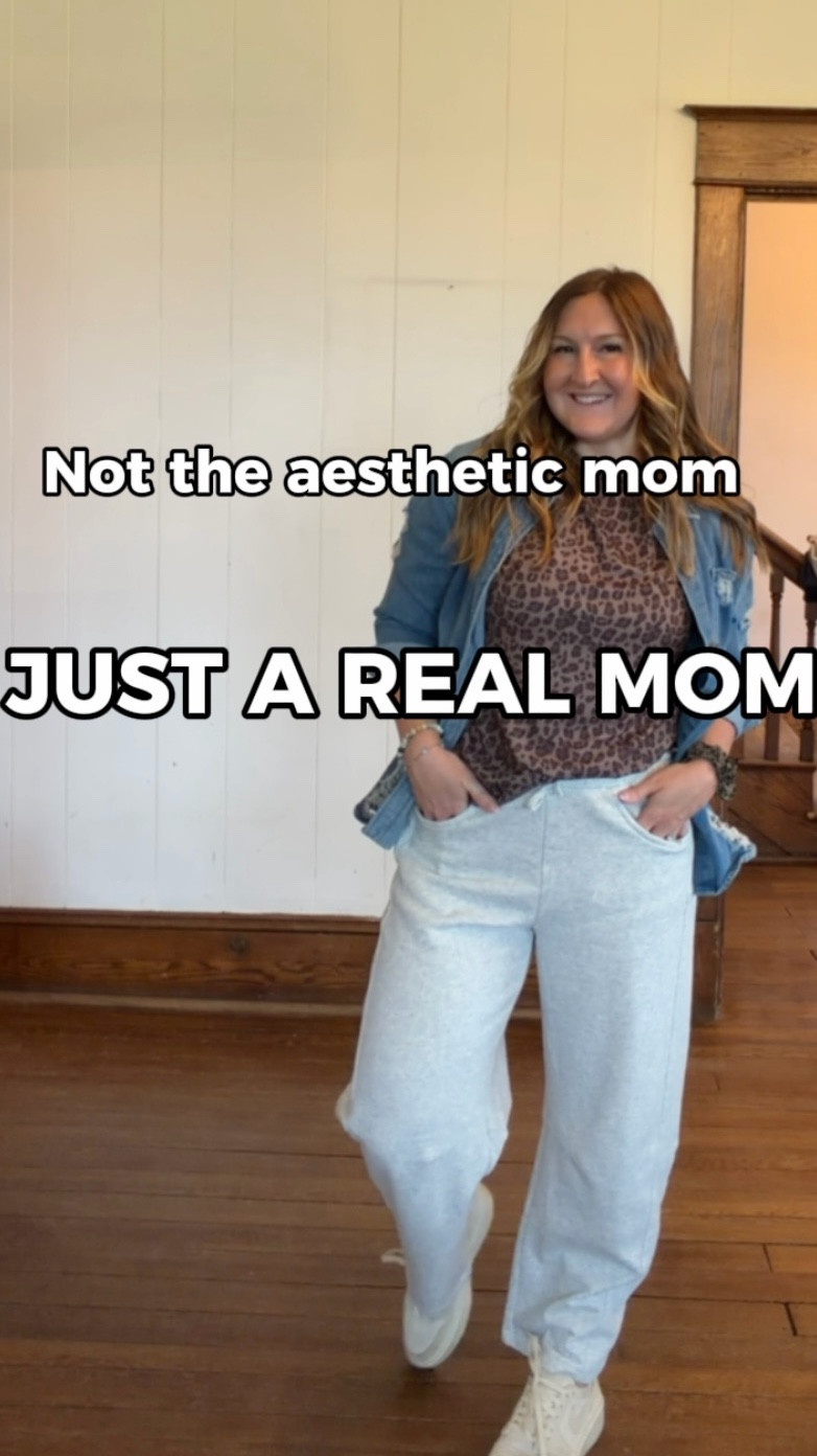 Not the aesthetic mom… just a real one getting dressed 🤍

this is way more my speed lately — comfy, easy, and still put together enough to leave the house

#LTKgrwm #LTKootd #LTKmomlife