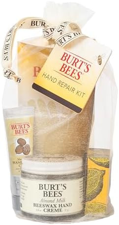 Burt's Bees Christmas Gifts, 3 Body Skincare Stocking Stuffers, Hand Repair Set, 3 Hand Creams pl... | Amazon (US)