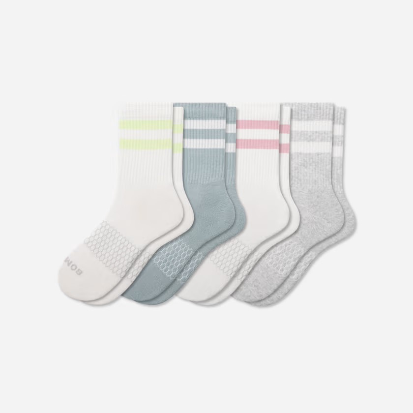 Women's Vintage Stripes Half Calf Sock 4-Pack | Bombas