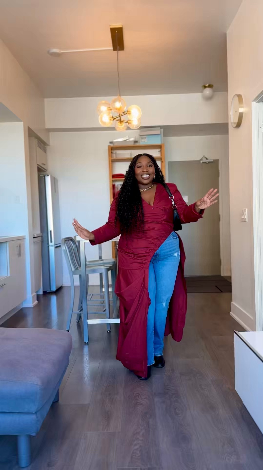 I was influenced!!! As soon as I saw @mzirane in this t-shirt dress, I knew I needed it in my life! Sometimes, you just see a piece and think, this is a whole vibe. I’m rocking an XXL, and I’m obsessed with how effortlessly it makes a statement. Because let’s be real—this top deserves its own spotlight! 💁🏾‍♀️✨

#Influenced #TShirtDress #OOTD #FashionInspo #PlusSizeFashion #XXLStyle #StyleMoment #OutfitOfTheDay #ConfidenceLooksGood #FashionReel #ChicAndCasual #StyledWithPurpose 


#LTKPlusSize #LTKStyleTip #LTKFindsUnder50