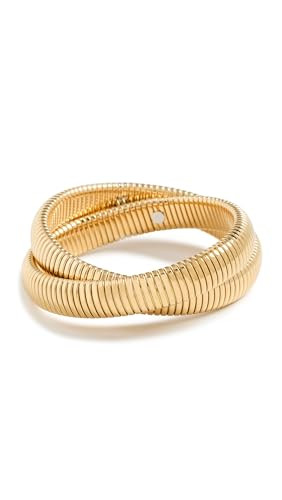 ADINA EDEN Women's Chunky Double Intertwined Snake Bracelet | Amazon (US)