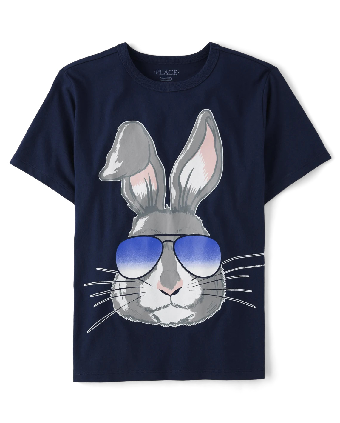 Boys Easter Bunny Sunglasses Graphic Tee - blue | The Children's Place