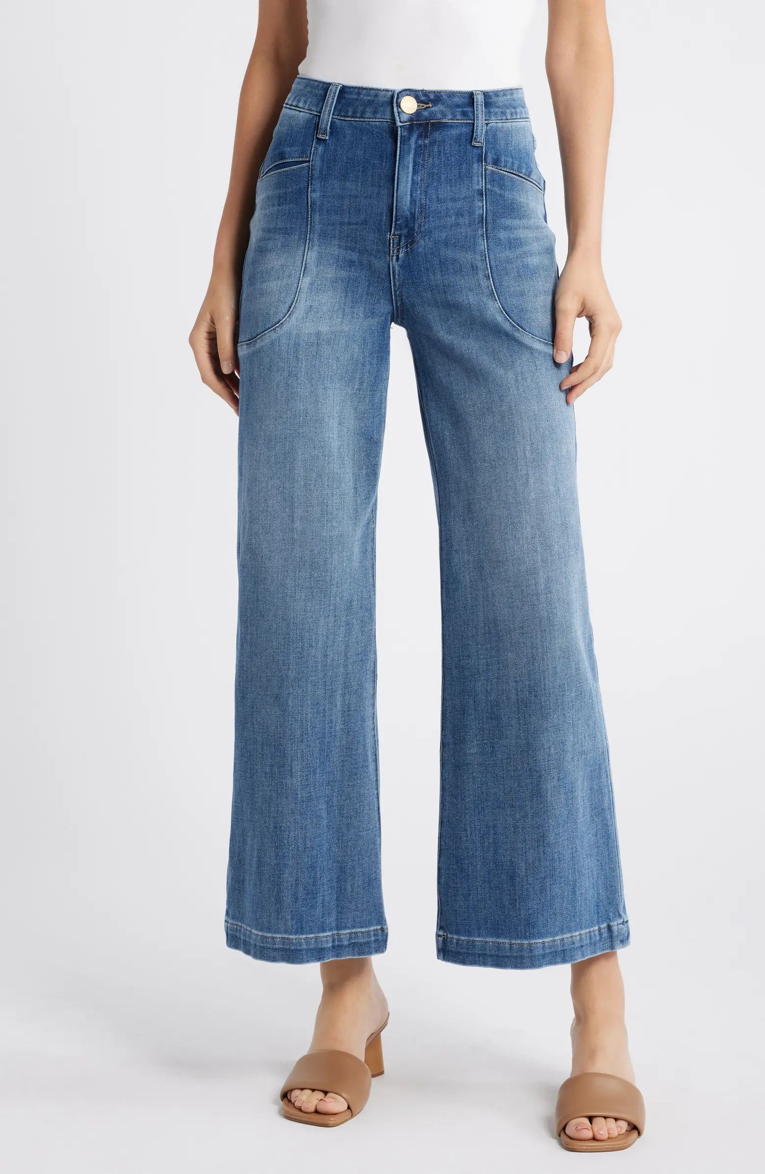 Meg High Waist Ankle Wide Leg JeansKUT from the Kloth | Nordstrom