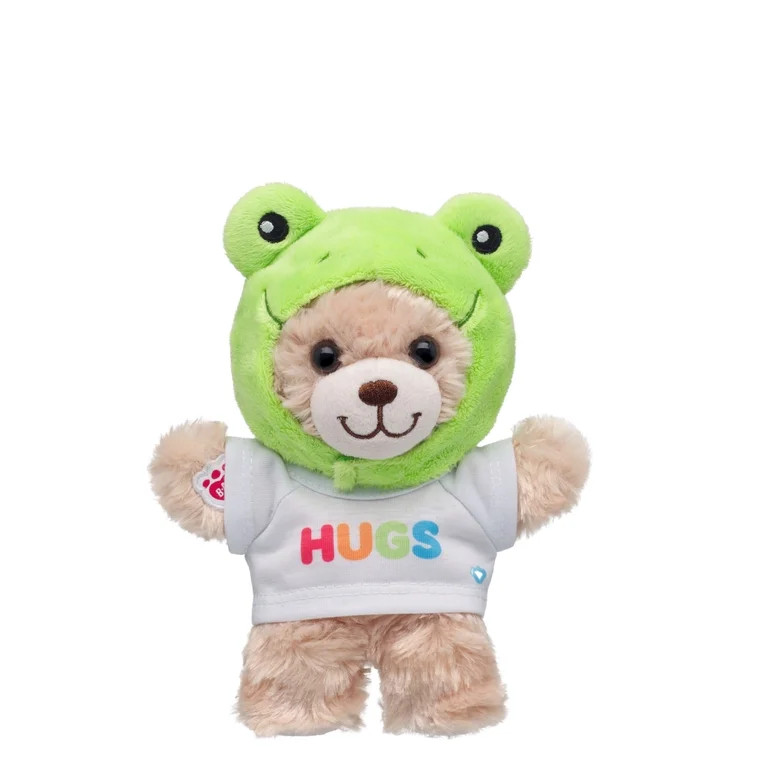 Build-A-Bear Mini Beans Frog Plush with Hood & T-Shirt | Walmart (US)