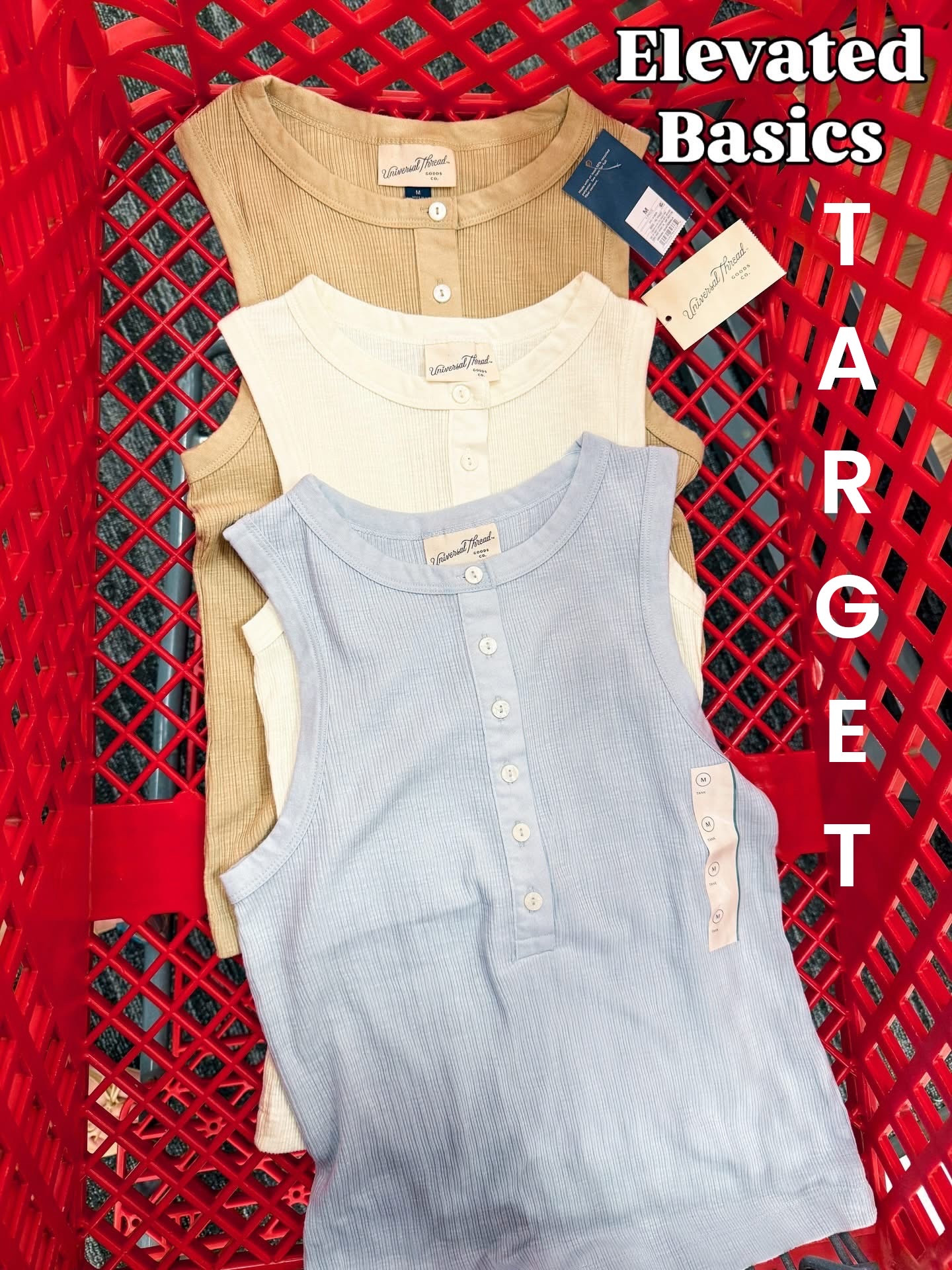 Target ribbed tanks! New @Target 

#LTKgrwm #LTKmomlife #LTKootd