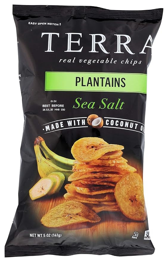 Terra Chips, Plantain Sea Salt, 5 oz | Amazon (US)
