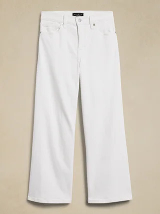 High-Rise Wide-Leg Crop Jean | Banana Republic Factory
