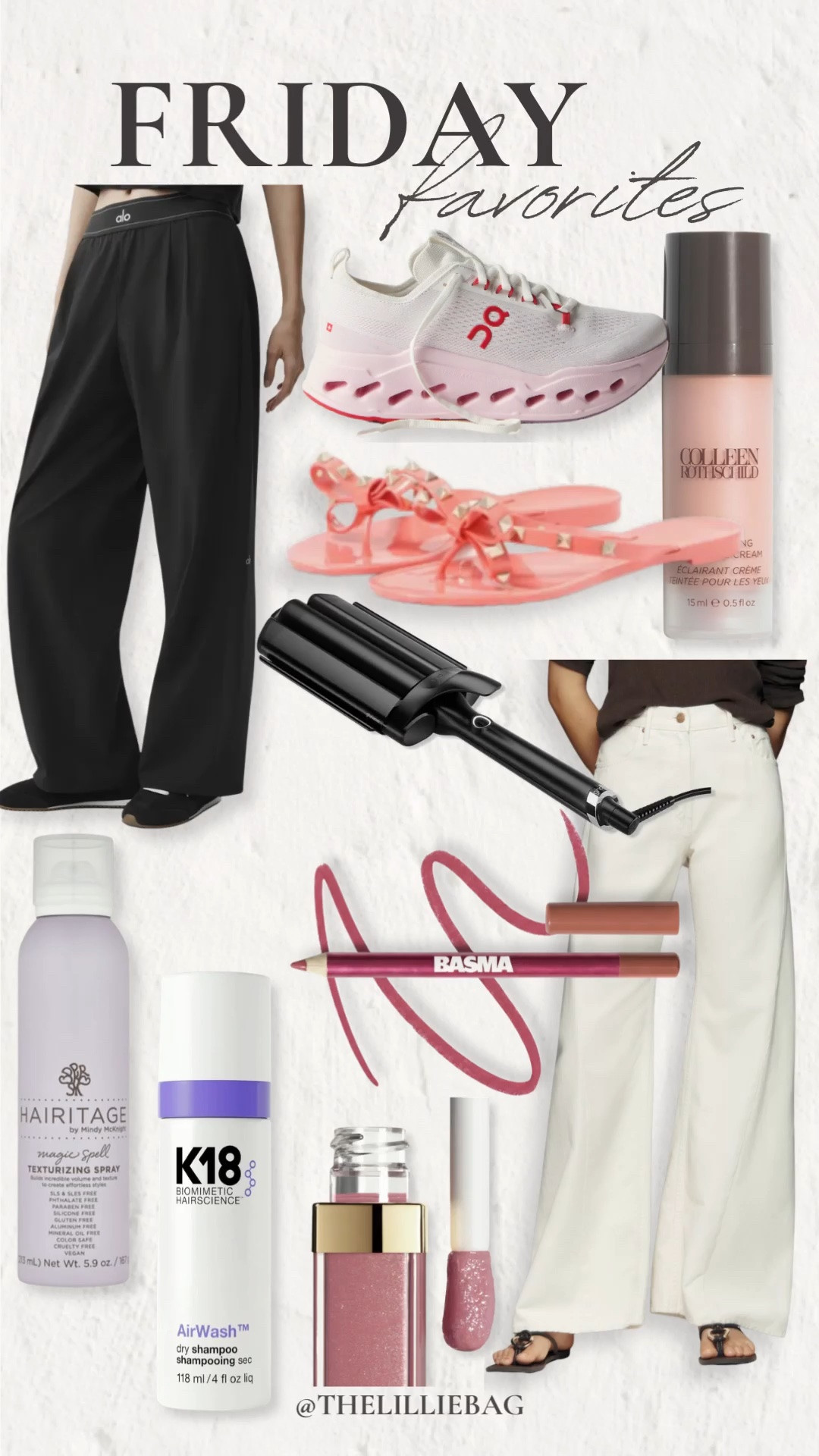 Friday favorites part 2! My Alo pants are 30% off today (sitewide!). 

Beauty. Hair care. Lips. Summer beauty. Spring beauty. Denim. Shoes. Sneakers. Sandals.

#LTKSeasonal #LTKSaleAlert