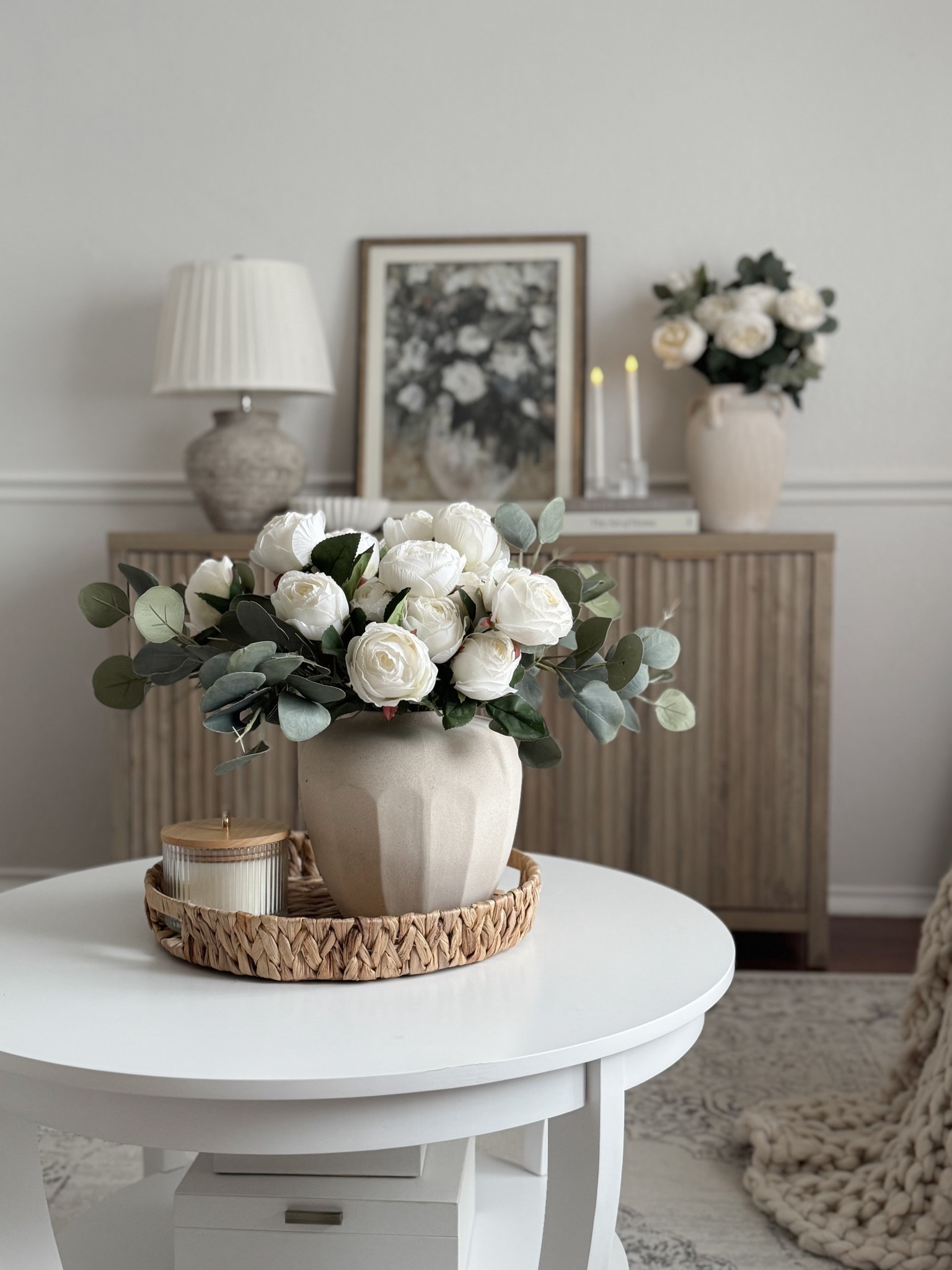 Living room neutral spring romantic minimalist style! 

#LTKHome