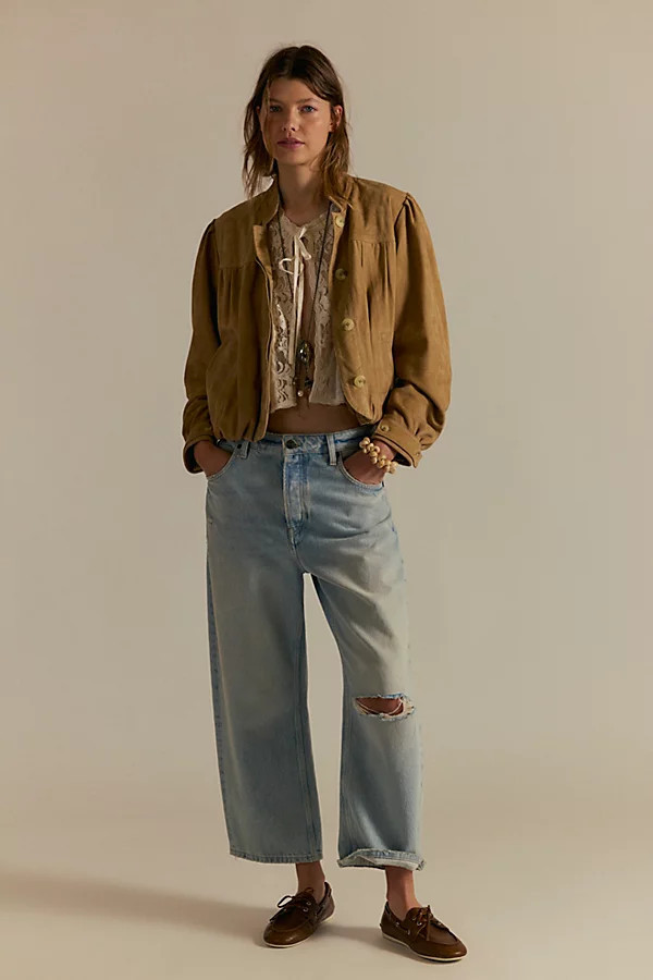 Nimbus Suede Jacket | Free People (Global - UK&FR Excluded)