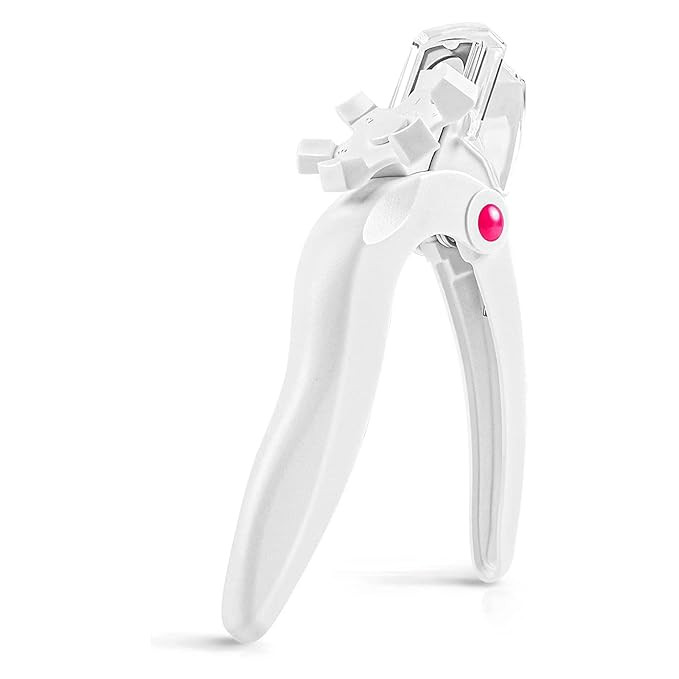 MelodySusie Nail Clippers for Acrylic Nails, White Adjustable Stainless Steel Acrylic Nail Clippe... | Amazon (US)