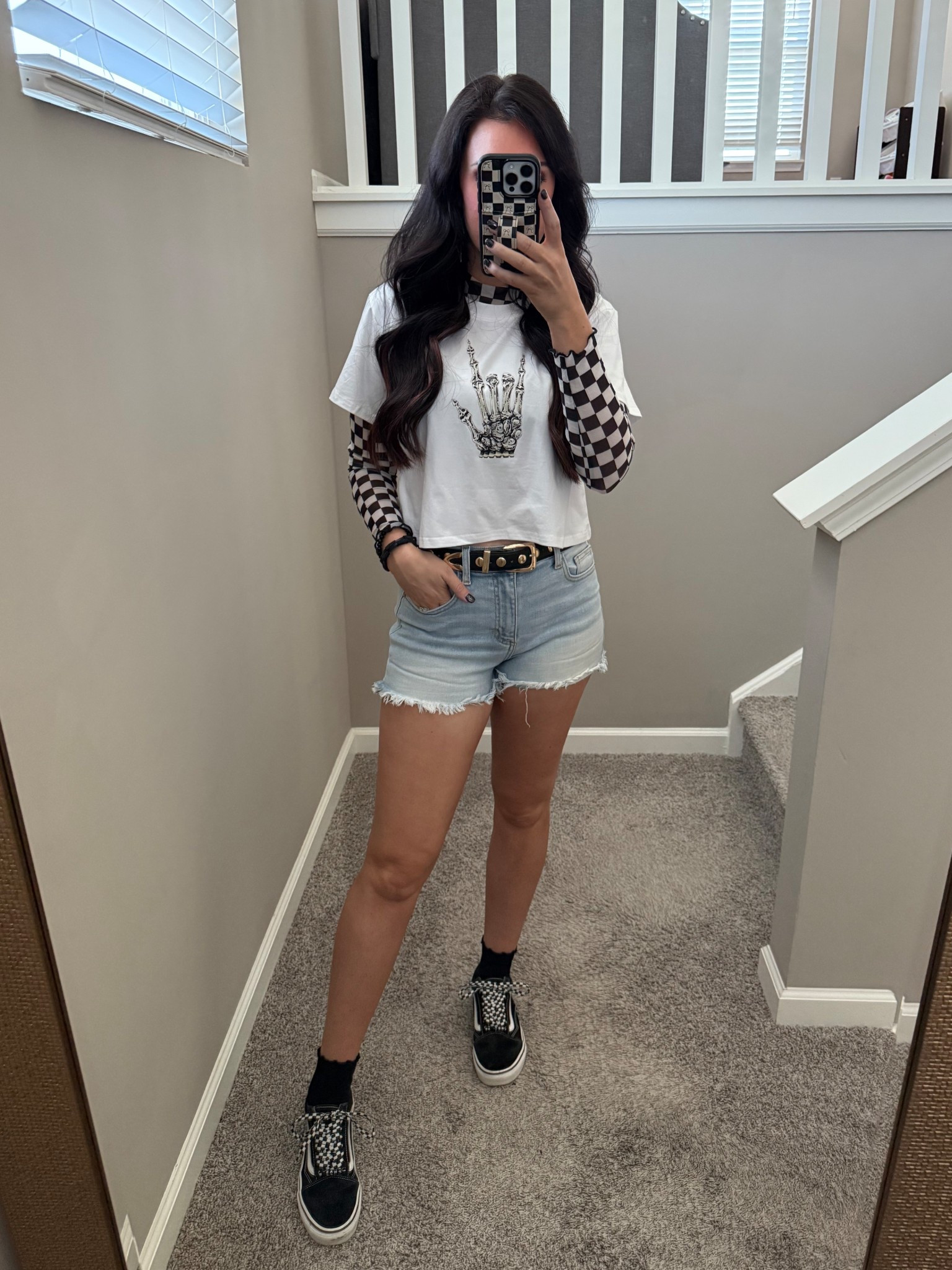 Vans Warped Tour inspo

Shorts are from Altar’d State size 26
Rocker top- size Medium
Checkered top- size Medium

#LTKParties #LTKFindsUnder100 #LTKFindsUnder50