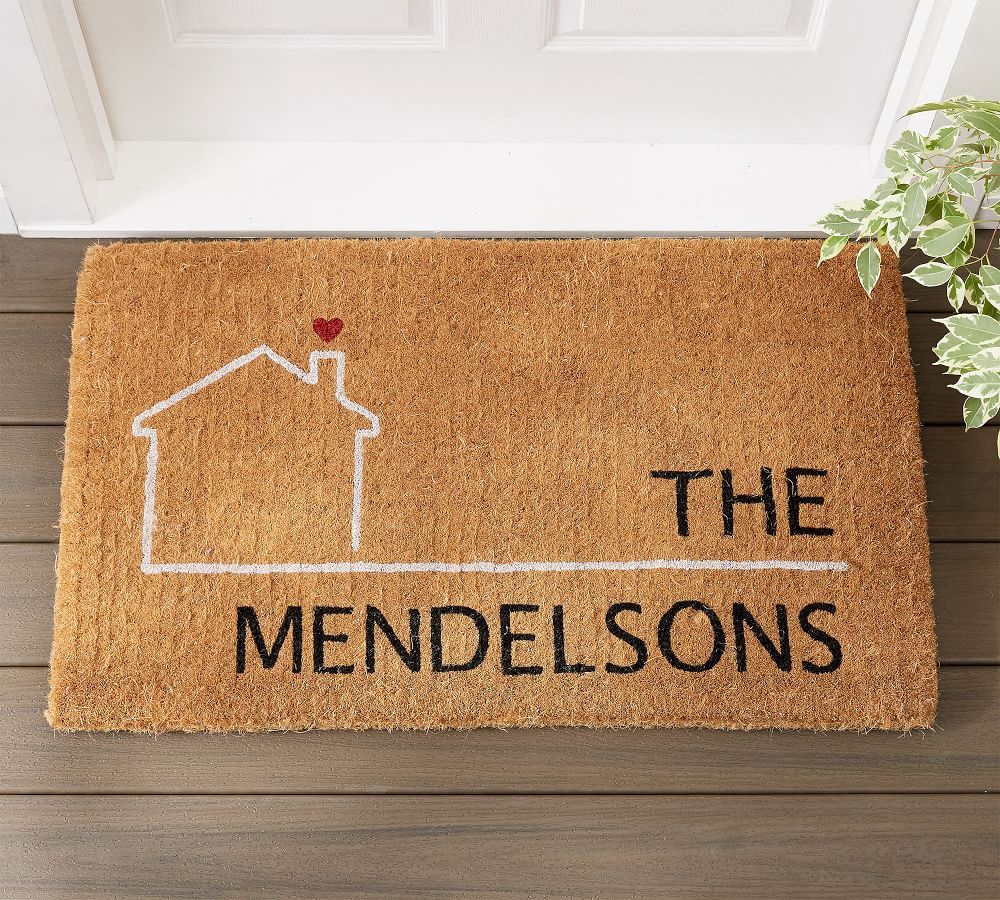 Family Home Personalized Doormat | Pottery Barn (US)