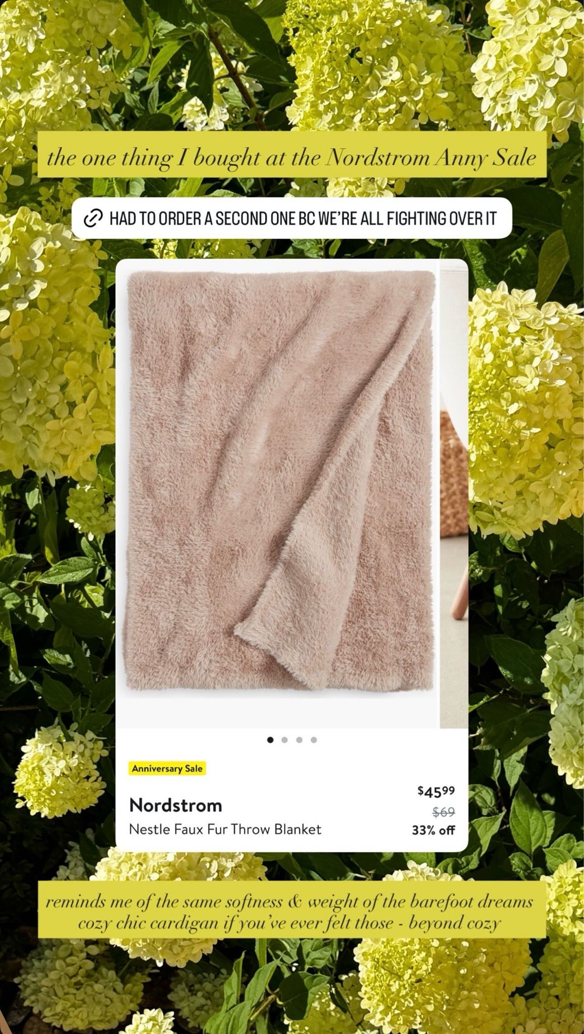 My one Nordstrom anniversary sale purchase // home decor // throw blanket

#LTKSaleAlert #LTKHome