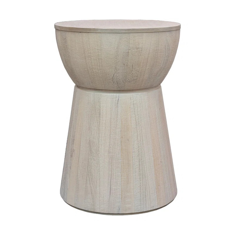 Dauntsey 23'' Tall Drum End Table | Wayfair North America