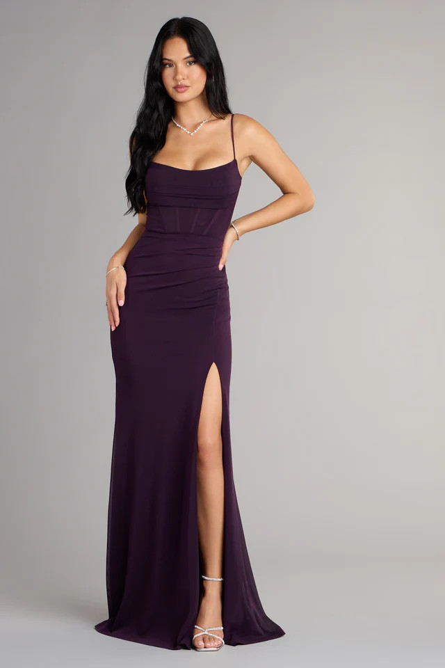 Marabella Mesh Corset Mermaid Formal Dress | Windsor Stores