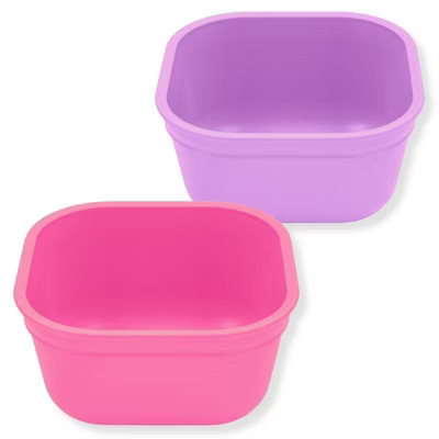 Re-Play 2pc 12 fl oz Recycled Bowls Lavender and Pink | Target