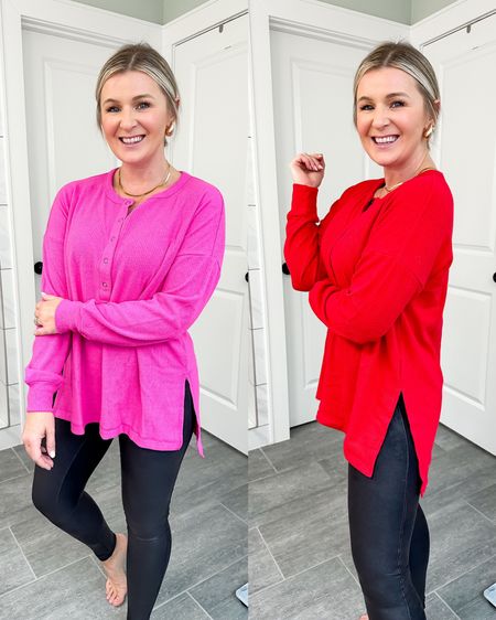 Legging friendly tunic top from old navy. So soft and cozy. Gorgeous vibrant colors! Love the side slits. You’re going to LOVE this! 

#LTKfindsunder50 #LTKstyletip #LTKSeasonal