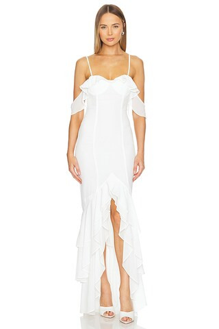 MORE TO COME Adriana Gown in White from Revolve.com | Revolve Clothing (Global)