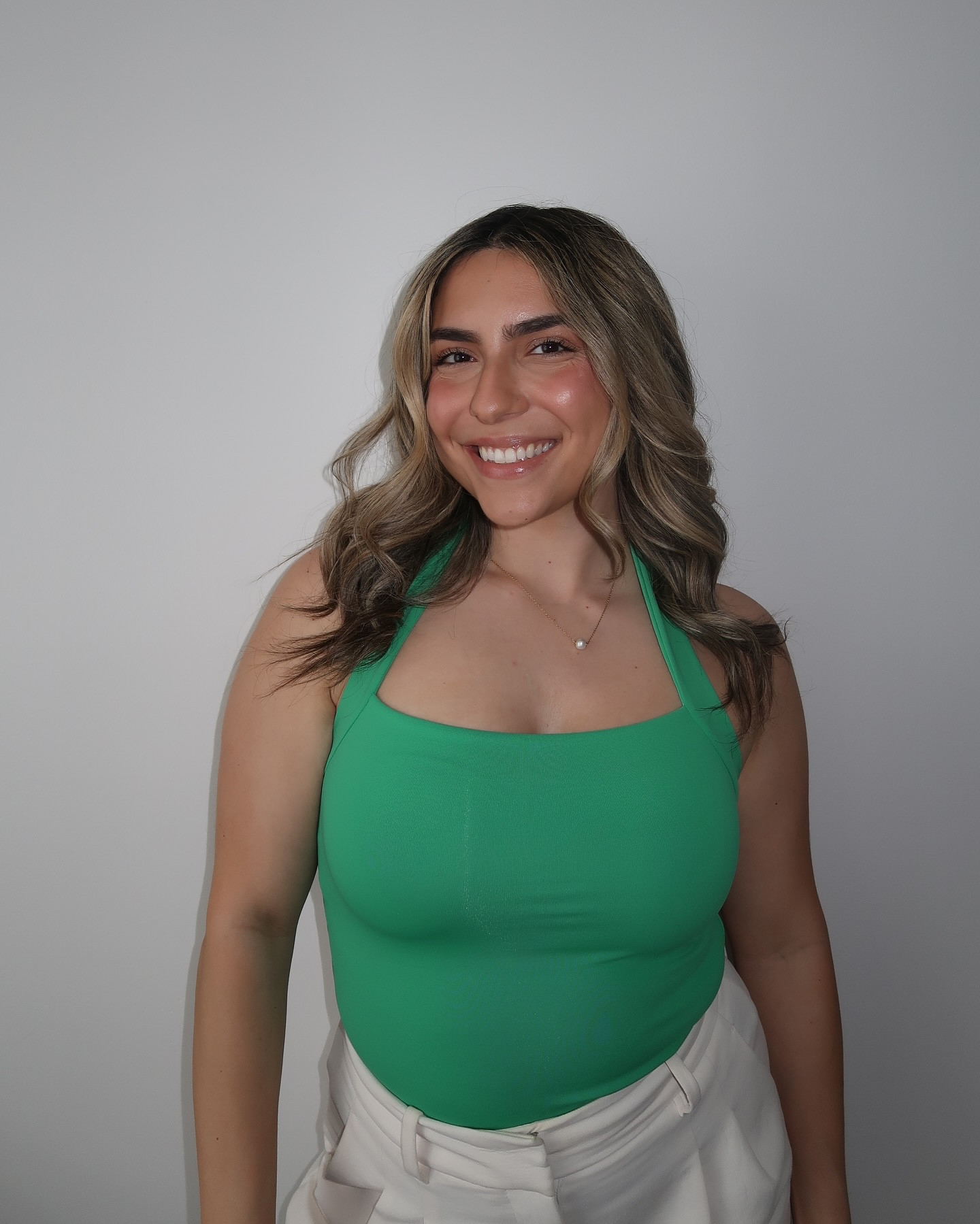 Ready in 5! ✋🏼🍸💚 Birthday outfit #1! Kept it effortless and chic tonight with a pop of colour! This halter top was an impulse buy but totally worth it - linking the whole fit 🫶🏼

#LTKcanada #LTKstyletip #LTKsummer