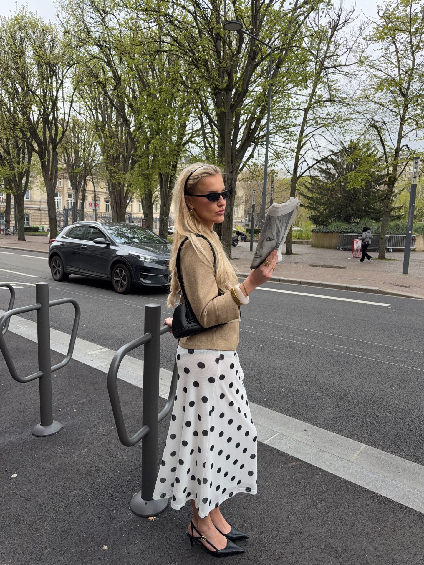J’sais pas vous mais moi dès que le soleil et degrés débarque j’ai envie de m’habiller printemps/ été 🥹🤌🏼
D’ailleurs, j’adore la mode des pois en ce moment

#tenuedujour #springvibes #outfitinspo #lookdujour #printemps2026
