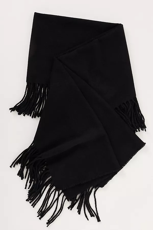 Maeve Brushed Fringe Scarf | Anthropologie (US)