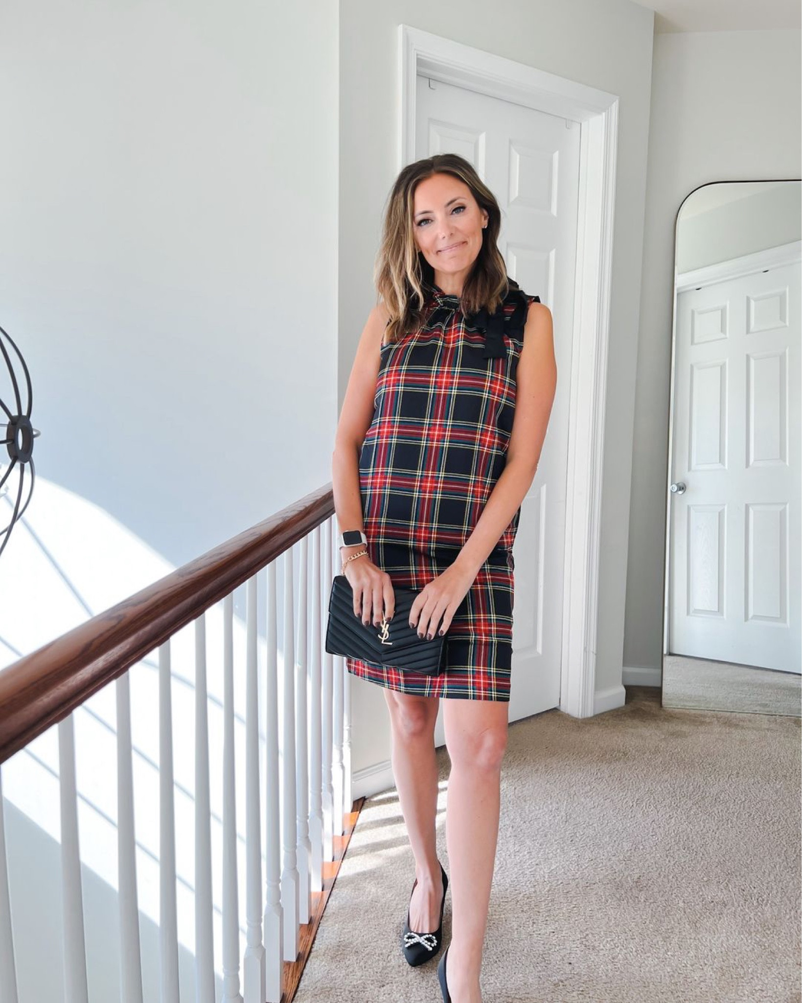 The last tartan plaid dress I posted already sold out.  So if you're looking for a festive Christmas/Eve outfit, don't wait on this one! 
🎉 5️⃣0️⃣ per off today! 
I sized down to a 2 for sizing reference. 

Shacket
Wide leg pants
Holiday blazer
Holiday fashion
Plaid blazer
Women’s workwear
Tailored pants
Cozy fashion
Holiday party outfit 
Winter fashion
Winter outerwear
Winter coat
Belt bag
Halloween
Fall outfits
Fall fashion
Jeans
Fall wedding guest
Work wear
Fall decor
Jeans
Bedding
Fall fashion
Shackets
Sherpa pullover
Sherpa jacket
Faux leather
Faux leather pants
Cozy cardigan
Flannel pullover
Flannel shacket

#LTKHoliday #LTKsalealert #LTKSeasonal
