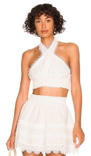 Pia Top in White | Revolve Clothing (Global)