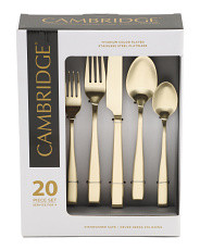 20pc Stainless Steel Samira Flatware Set | Kitchen & Dining | Marshalls | Marshalls