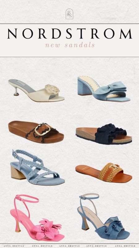 Nordstrom new sandals, denim sandals, summer sandals 

#LTKFindsUnder100 #LTKShoeCrush