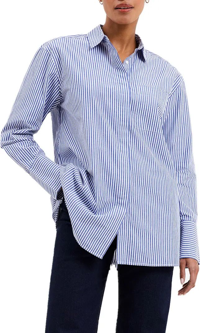 Rhodes Stripe Poplin Shirt | Nordstrom