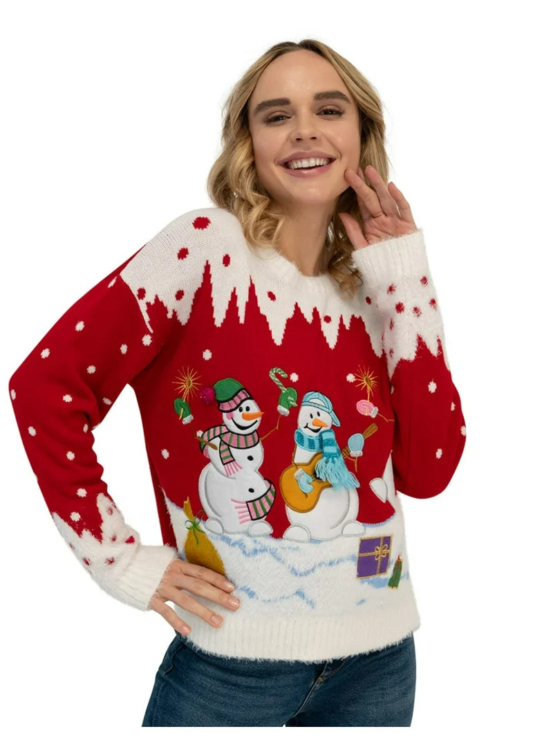 Jollidays Suéter Navideño Feo de Amigos Helados para Mujer | Walmart (US)