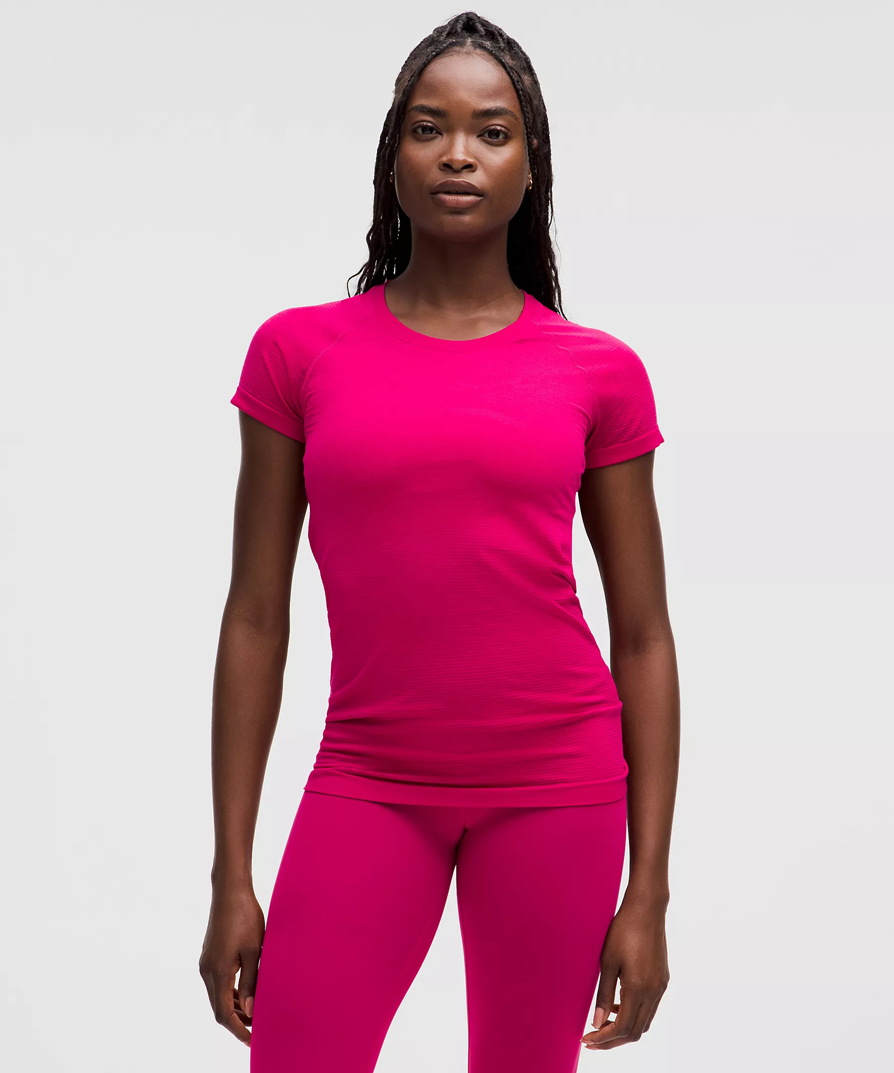 Swiftly Tech Short-Sleeve Shirt 2.0 *Hip Length | Women's Short Sleeve Shirts & Tee's | lululemon | Lululemon (US)