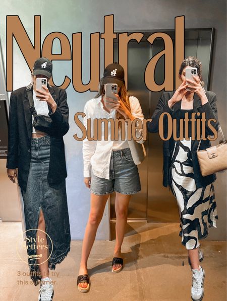 Summer neutral outfits 

#LTKunder50 #LTKSeasonal #LTKunder100